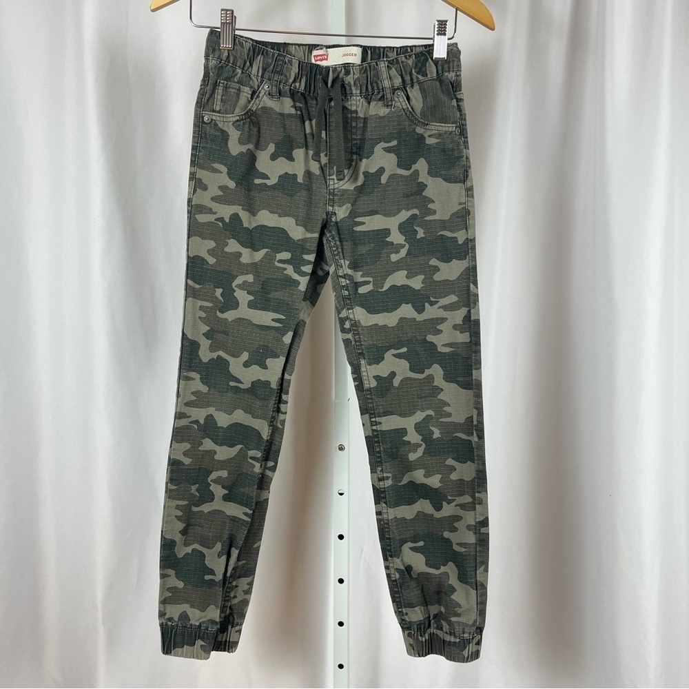Levi's Joggers Kids Size 12 Regular Camo Street Big Kids Streetwear Grunge